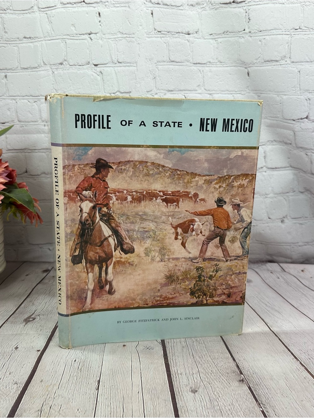 Profile of a State: New Mexico Hardcover Book - Light Blue Cover